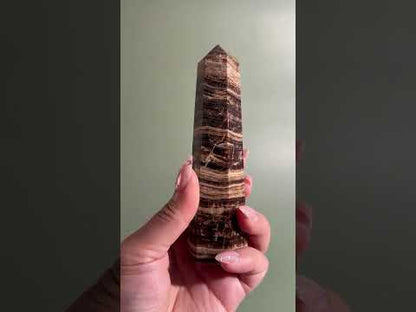 Chocolate Calcite Tower – Option B