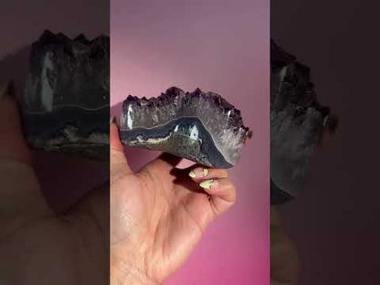 Amethyst Heart Cluster