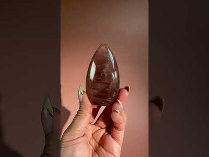 Small Rose Quartz Standing Freeform – Option C