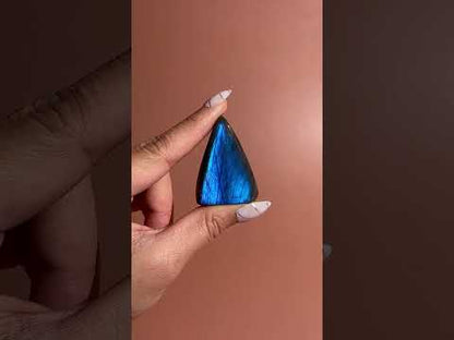 Small Blue Flash Labradorite Standing  Freeform – Option I