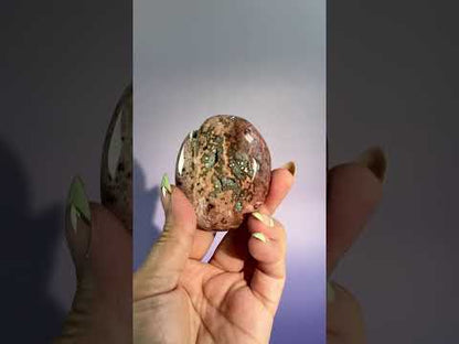 Ocean Jasper Palm Stone – Option B