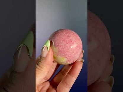 Thulite with Epidote Sphere – Option E